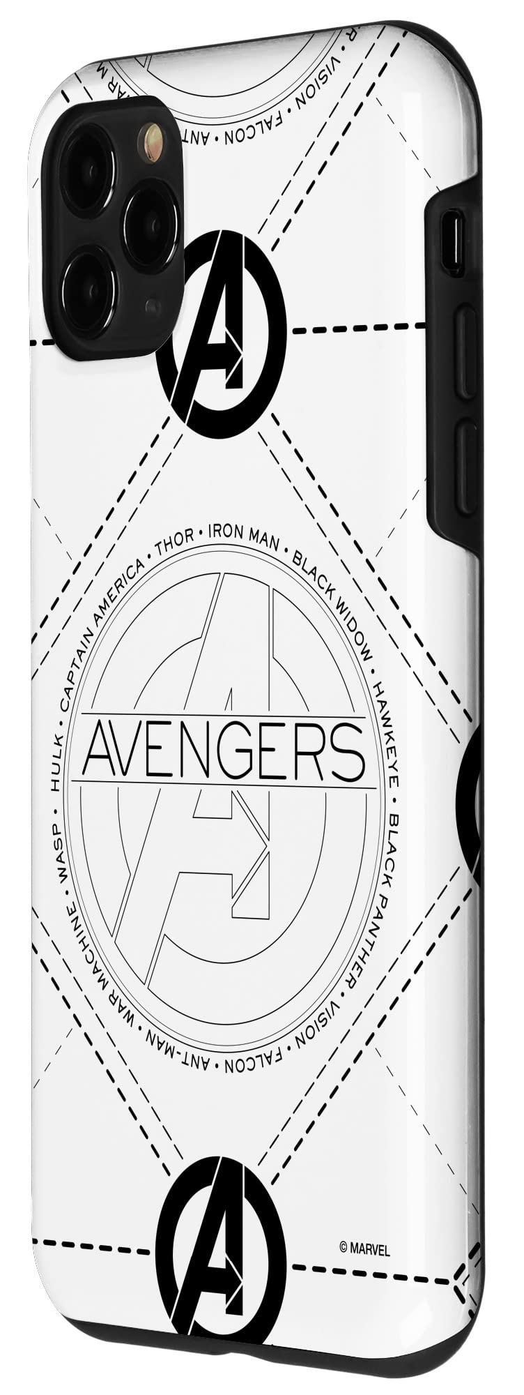 Iphone 11 Pro Marvel Avengers Logo Earth'S Mightiest Heroes Case